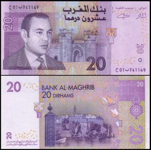 MAROKO, 20 DIRHAMS 2005 Pick 68
