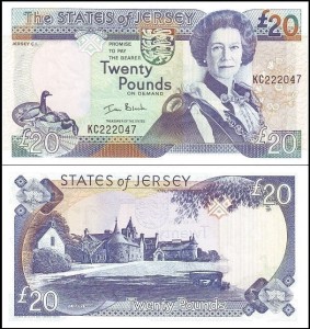JERSEY	20 POUNDS	(2000) Pick 29a