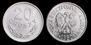 Polska, 20 Groszy 1980