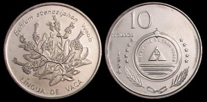 Wyspy Zielonego Przylądka, 10 Escudos 1994, Krzew, KM 32, Stan I