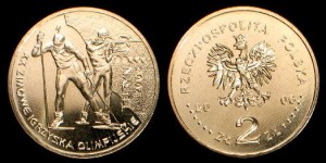 Polska, 2 Zł 2006, Zimowe IO Turyn