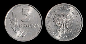 Polska, 5 Groszy 1971