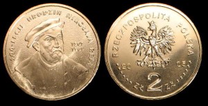 Polska, 2 Złote 2005, Mikołaj Rej