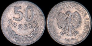 Polska, 50 Groszy 1971