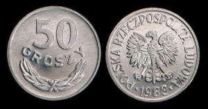 Polska, 50 Groszy 1983