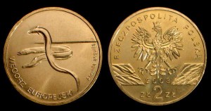 Polska, 2 Złote 2003, Węgorz