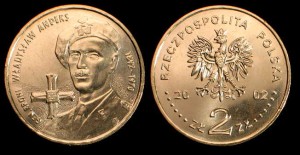 Polska, 2 Złote 2002, gen. Władysław Anders