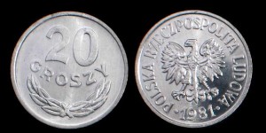 Polska, 20 Groszy 1981