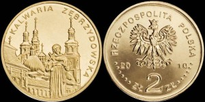 Polska, 2 Złote 2010, Kalwaria Zebrzydowska