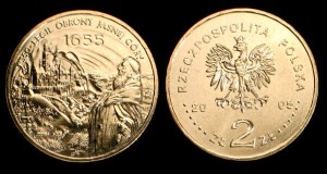 Polska, 2 Zł 2005, 350-lecie Obrony Jasnej Góry