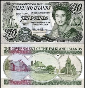 FALKLANDY 10 POUNDS 2011 Pick 18