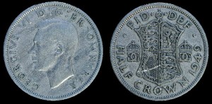 Anglia, 2 Shillings różne roczniki, KM 878, Stan III
