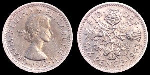 Anglia, 6 Pence różne roczniki, KM 903, Stan II