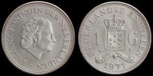 Antyle Hol., 1 Gulden, KM 12