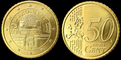 e austria 50 eurocent 2020pałac belweder 3141.jpeg