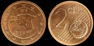 EURO-Estonia, 2 Centy 2018, KM 62, Stan I