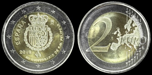 E Hispzania 2 euro 2018 50 urodziny krola filipa VI.jpeg