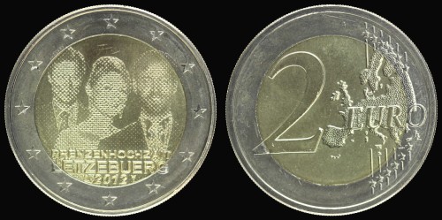 E Luksemburg 2 Euro 2012 Królewski ślub km 120.jpeg
