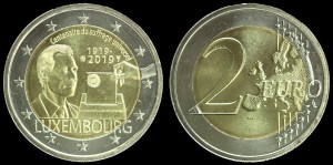 Euro-Luksemburg 2 Euro 2019, 100- lecie powsz. prawa wyborczego,  st I