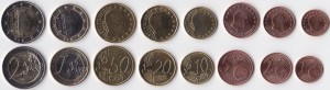 EURO-Luksemburg, Zestaw 1-50 CTS 1, 2 Euro 2020 km 75-77, 89-93