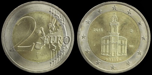 E Niemcy 2 euro 2015  J Hessen km 336.jpeg