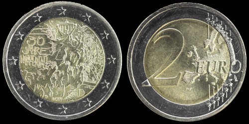 E niemcy 30 lat upadku 2 euro 2019 D.jpeg
