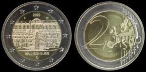 EURO-Niemcy, 2 Euro 2020 F, Brandenburgia, Stan I 