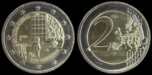 EURO-Niemcy, 2 Euro 2020 F Willy Brandt 50- roczn, stan I  