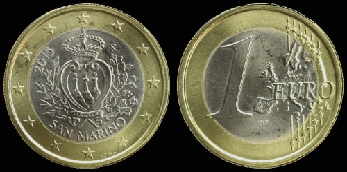 E San Marino 1 euro 2015 km 485.jpeg