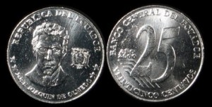Ekwador, 25 Centavos 2000, KM 107, Rok 2000
