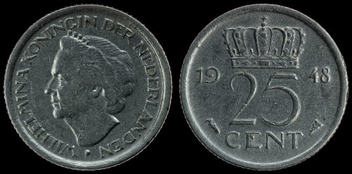 Holandia 25 cent 1948 km 178.jpeg