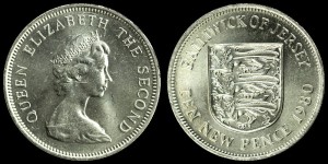Jersey, 10 New Pence 1980, KM 33, Stan I