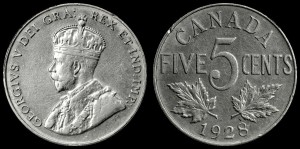 Kanada, 5 Cents różne roczniki, KM 29 Stan II
