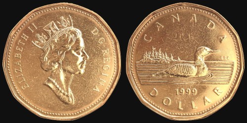 Kanada 1 dollar 1999 KM 186.jpeg