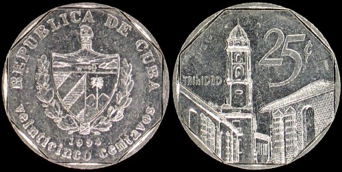 Kuba, 25 Centavos Covertible różne roczniki, KM 577.1, Stan I-.jpg