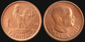 Malawi, 1 Tambala 1994, Kogut, KM 7.2a, stan I