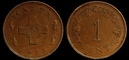 Malta 1 cent 1972 KM 8.jpeg