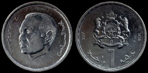 Maroko, 1  Dirham, KM 139, Stan I-