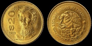 Meksyk, 20 Pesos, KM 508, stan I-