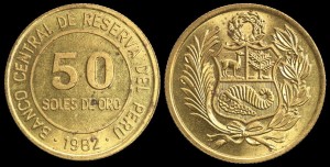 Peru, 50 Soles 1982, KM 273, Stan I-