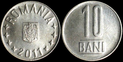 Rumunia, 10 Bani różne roczniki, KM 191, Stan I.jpg