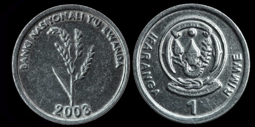 Rwanda 1 francs 2003 Sorgo km 22.jpeg