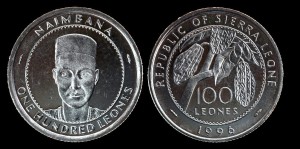 Sierra Leone, 100 Leones 1996, KM 46, stan I