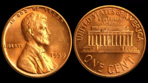 USA, 1 Cent 1959, KM 201, Stan I