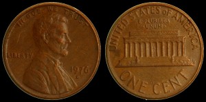  USA, 1 Cent 1976D, KM 201, Stan II