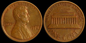  USA, 1 Cent 1978, KM 201, Stan II