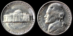 USA, 5 Cents 1961D, KM A192, stan I