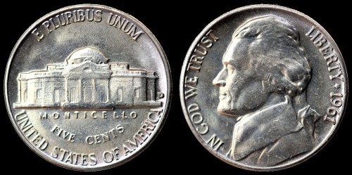USA 5 cents 1961D km A192 st I.jpeg