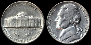 USA, 5 Cents 1968S, KM A192, stan I