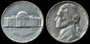 USA, 5 Cents 1974, KM A192, stan II-